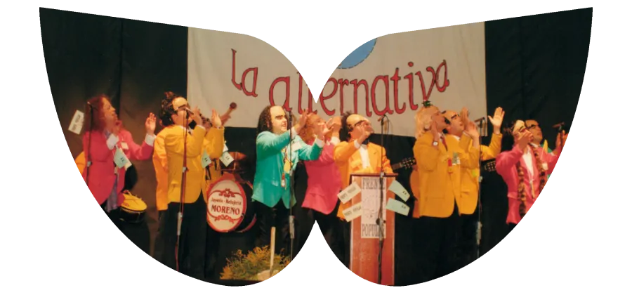 Chirigota de Diego López y Eugenio Moya